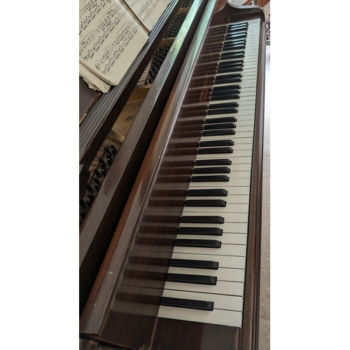 506 - A Spencer baby grand piano.This item is not on-site, and not available for viewing.Sold due to house... 