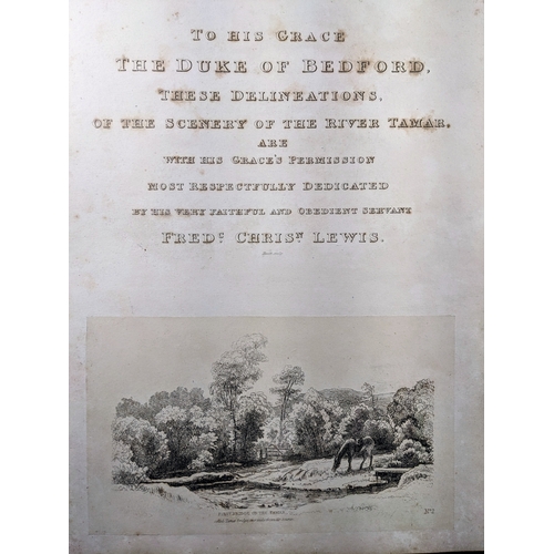 32A - The Views of the Rivers Tamar & Tavy in Forty-Seven Subjects, Exhibiting the Most Interesting Vi... 