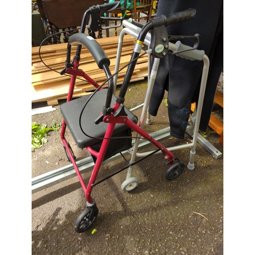 109 - Drive mobility walker + zimmer frame. 