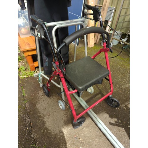 109 - Drive mobility walker + zimmer frame. 