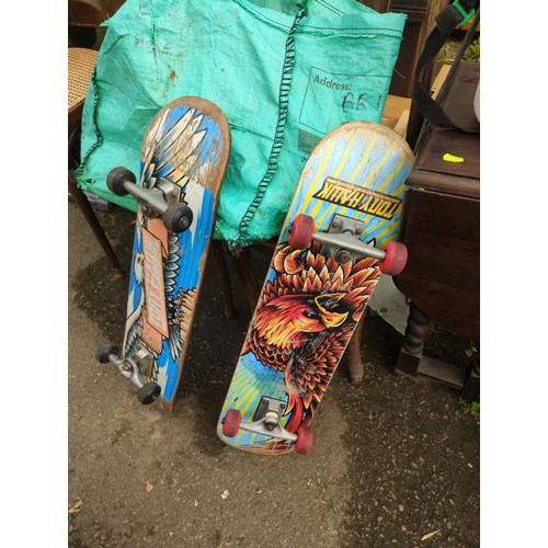 154 - 2x Tony Hawk skateboards