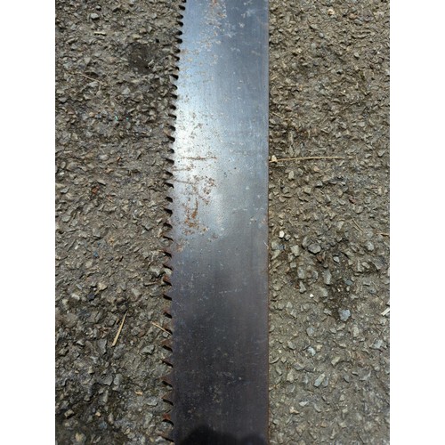 169 - Vintage push - pull saw