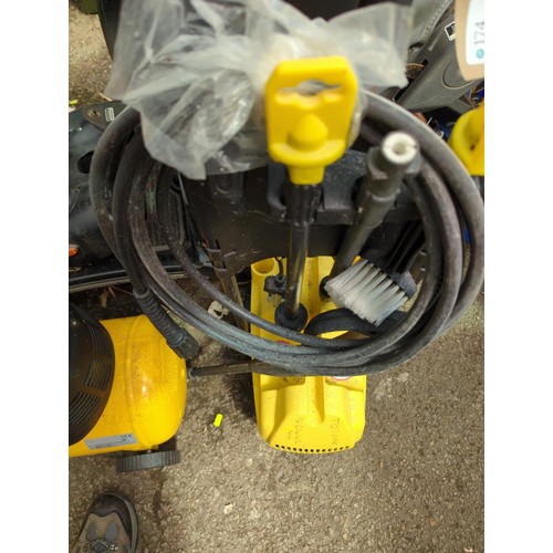 174 - Karcher 432M Super power washer with attachments