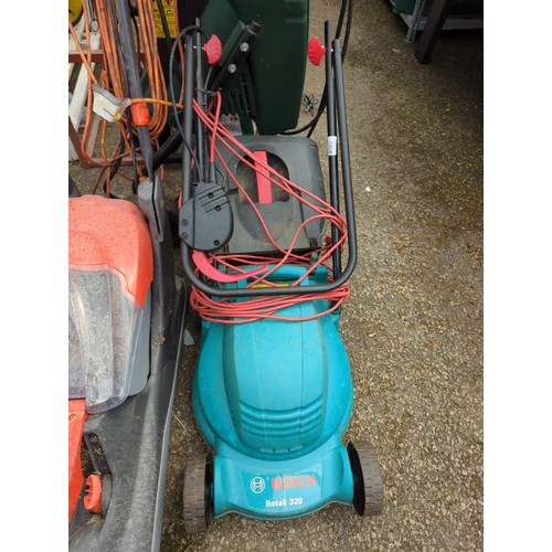 183 - Bosch Rotak 320 electric lawn mower