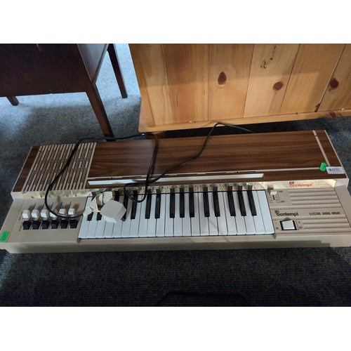 891 - Bontempi vintage electric chord organ. 