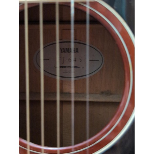 914 - Yamaha FJ-645 acoustic guitar