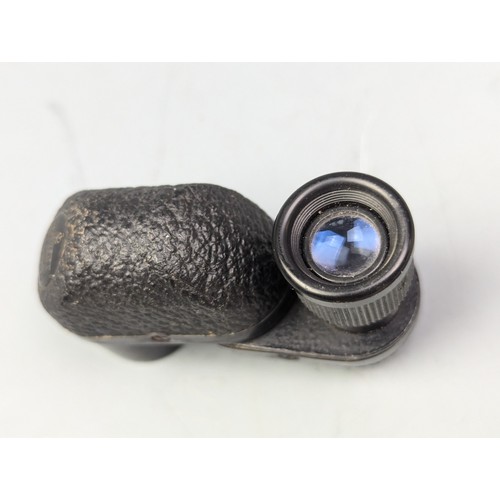 447 - Carl Zeiss Jena Turmon 8x21 folding monocular in case