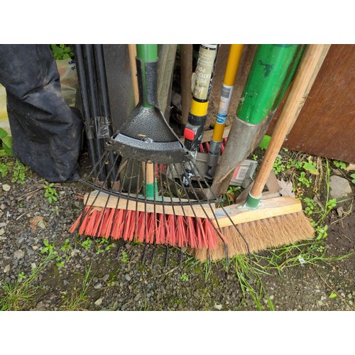 106A - Long handled tools, inc. decorators tools, shovels, sledge hammer, brooms etc.