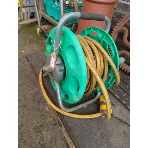 49 - Hozelock hose on reel