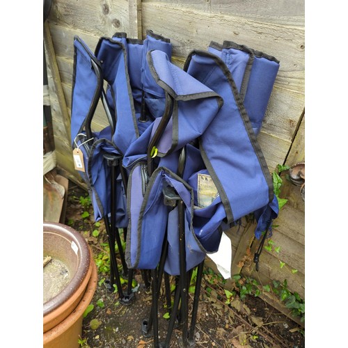 97 - 2 folding camping chairs