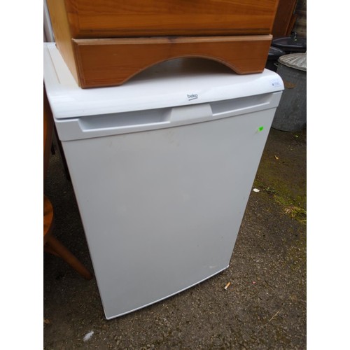 196 - Beko undercounter freezer