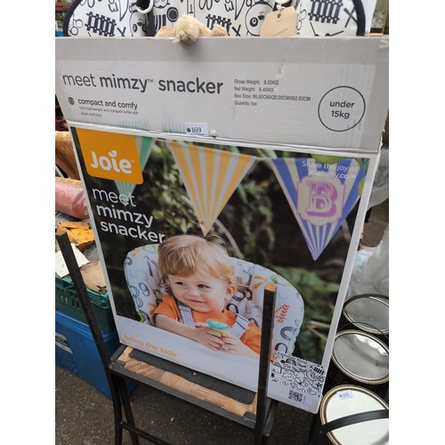 169 - Mimsy Snacker highchair, in original box