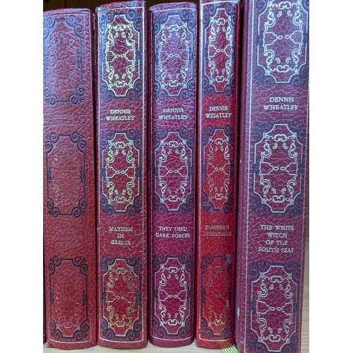 1365 - Fifty-two volumes of Dennis Wheatley novels published by Edito-Service