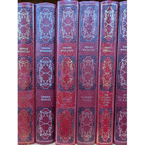 1365 - Fifty-two volumes of Dennis Wheatley novels published by Edito-Service