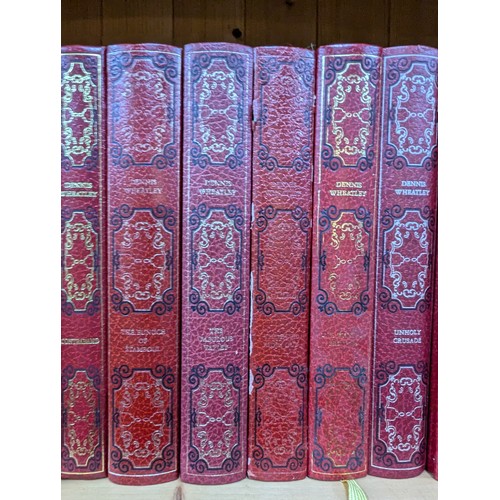 1365 - Fifty-two volumes of Dennis Wheatley novels published by Edito-Service