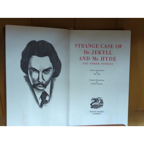 1366 - The works of J.B Priestley, across twelve volumes, published by Heron Books, together with eleven fu... 