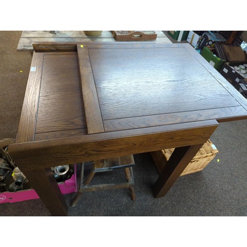 1289 - Modern extending table, extended L150 x D74 x H79cm