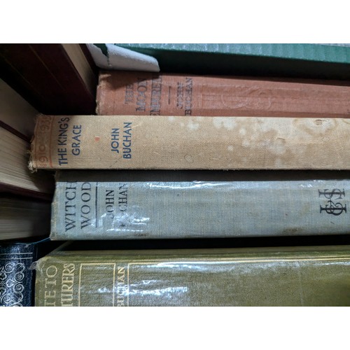 1383 - Quantity of John Buchan volumes together with various other titles published by Heron inc. Collector... 