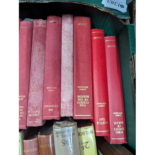 1383 - Quantity of John Buchan volumes together with various other titles published by Heron inc. Collector... 