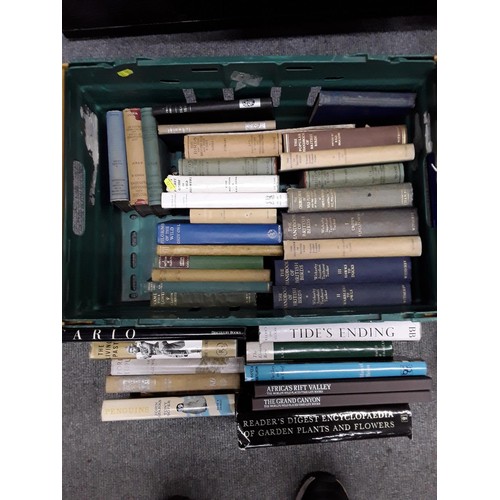 1351 - Mostly natural history books over two crates (crates not included)