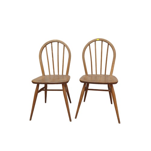 525 - Pair of Ercol Windsor dining chairs.