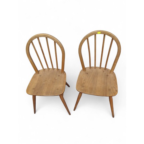 525 - Pair of Ercol Windsor dining chairs.