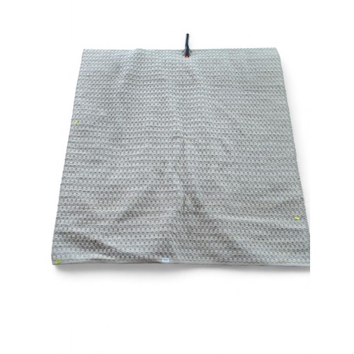 506 - Beige patterned rug. W144cm L240cm (approx)