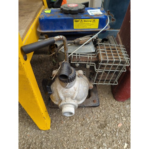 160 - Draper 2.5HP petrol water pump