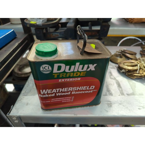 176 - Dulux Exterior Weathersheild Naked Wood Basecoat. Water-based timber preservative. 2.5L.