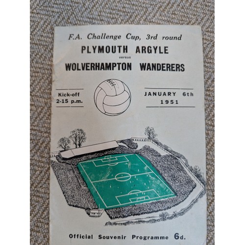 599 - 1950's football programmes and magazines inc. Arsenal and Manchester United