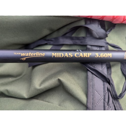 808 - Rovex Lurepro 10'. Fladen Maximus Predator 340cm.KarpX Shadowlanda 12'.Team Waterline Midas Car... 