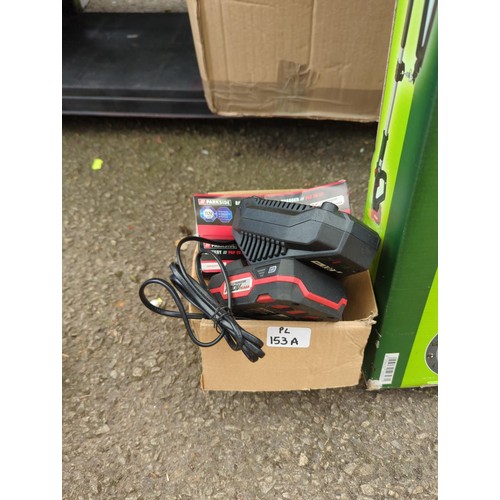 153A - Parkside pahe 20-li a1 cordless pruner. Appears hardly used.