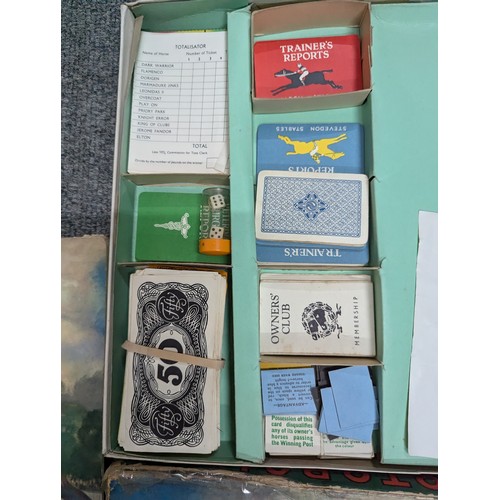 684 - Two vintage horse racing games inc. Totopoly and Escalado