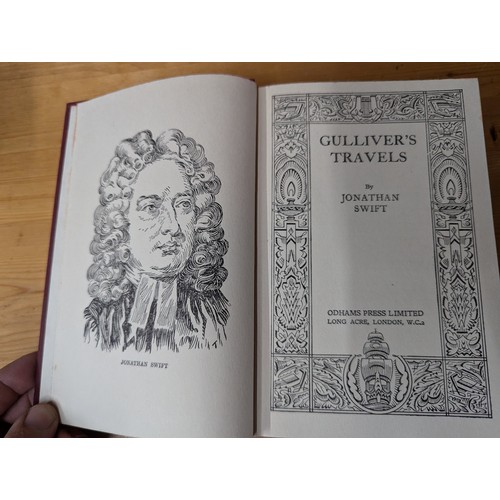 692 - Twelve volumes of Odhams Press Classic Literature inc. Gulliver's Travels, Uncle Tom's Cabin etc.