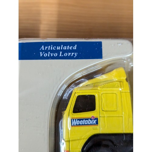 693 - Collection of boxed Weetabix vehicles by Corgi