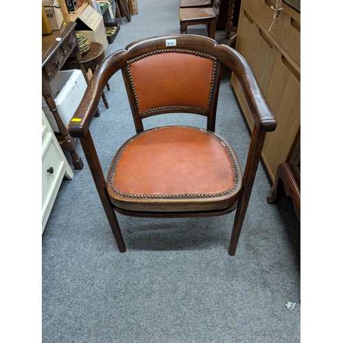 780 - Oak framed tub chair