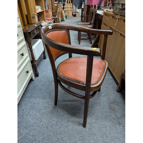 780 - Oak framed tub chair