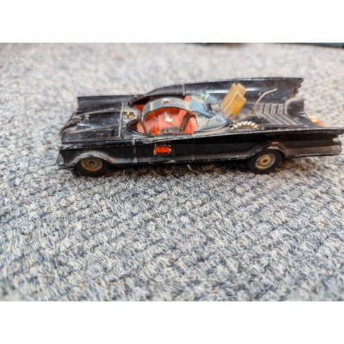 720 - Box of toy cars inc. Corgi Batmobil