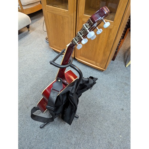 721 - Rio classical guitar with stand & soft case