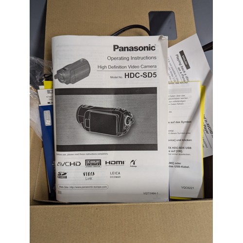 403 - Panasonic SD5 video camera