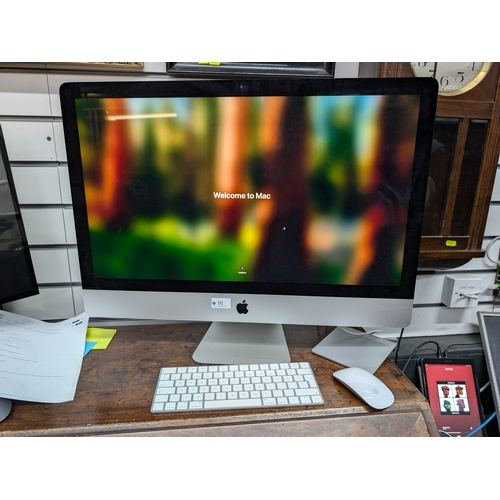 91 - 2019 iMac, with 27