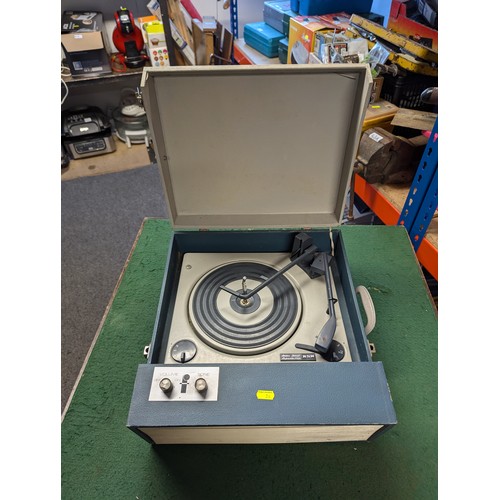 6 - Fidelity portable record player 1960's model