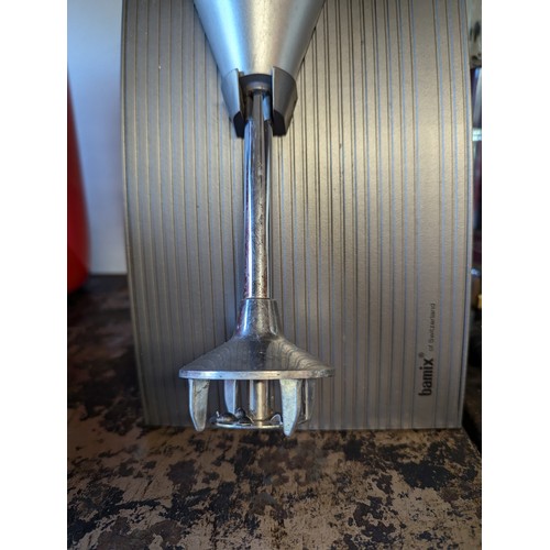 51 - Bamix hand blender on stand. Model no. M200. Blade only. No accessories.