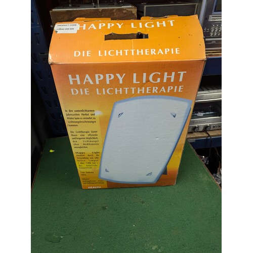 125 - Happy Light light therapy free standing light. 