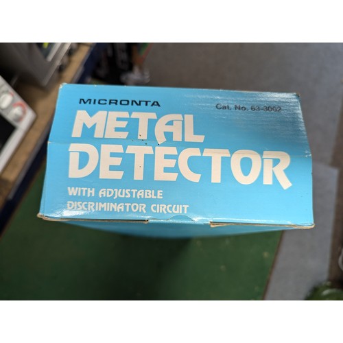 153 - Micronta metal detector with adjustable discriminator circuit. 