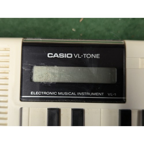 172 - Casio VL-Tone VL1 electronic musical keyboard in case.