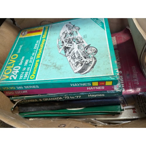 209 - Selection of car maintenance manuals over 2 boxes inc several volumes of Motor Repair and Overhaulin... 