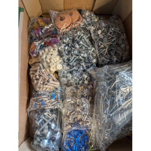 213 - Selection of screws, nails, nuts, fuses etc. 