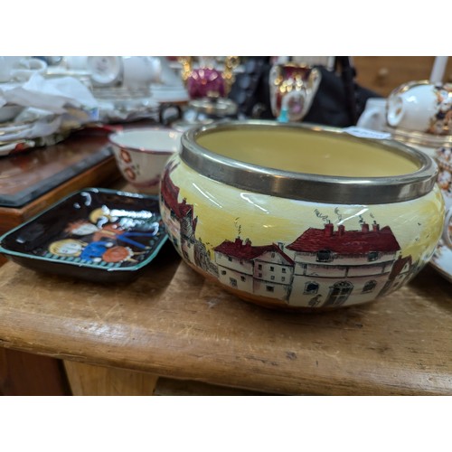 1016 - Assorted ceramics inc. Royal Staffordshire 'London Cries' bowl, West German etc.