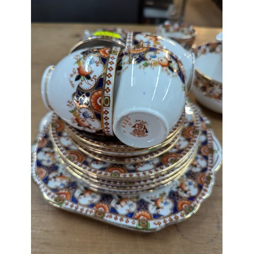 1017 - Tyne teacups, saucers etc. circa 1920's